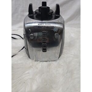 Black and Decker Crush‎ Master BL10475BM Base Only Tested & Works Great!